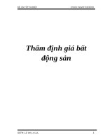 Hoạt động thẩm định giá bất động sản tại ABBank