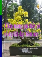 Đia6_Tiet23 KHÍ ÁP VÀ GIÓ TRÊN TRÁI ĐẤT