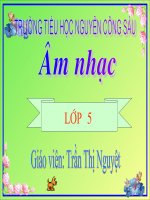 Âm nhạc 5:Đất nước tươi đẹp sao