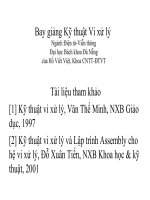 kỹ thuật vi xử lý_chương3