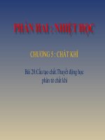 bai 28-thuyet dong hoc phan tu