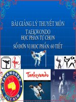 BAI GIANG CHẤN THƯƠNG THỂ DỤC THỂ THAO