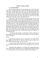 skkn dạy học kết hợp với giải thích một số hiện tượng thực tế trong môn hóa học lớp 9 nhằm tạo hứng thú và nâng cao kết quả học tập của học sinh thcs cẩm thủy