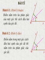 Tinh chat 3 duong Phan giac Cua Tam giac