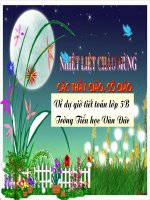 Diện tích tam giác - toán 5