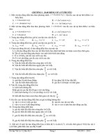 tài liệu ôn thi học kỳ 1 môn vật lý lớp 12