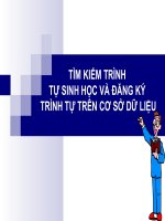 Bai giang tin sinh hoc 2