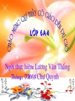 bài giảng ngữ văn 6