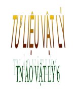 Bộ TN ảo Vật lý 6