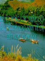 Ngữ văn 7: Ca Huế trên sông