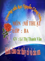 Vẽ đề tài:Con vật