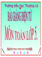 ôn tập về phân số