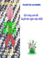 TÌM HIỂU VỀ HIV/AIDS