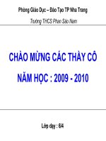 Bai Luc - Phep do luc - Trong luong va khoi luong