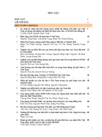 Tuyển tập báo cáo khoa học của hội thảo khí tượng thuỷ văn