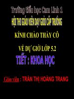 khoa hoc lop 5 Thai do voi nguoi nhiem HIV