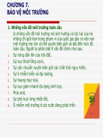 Môi trường & Con người - P7 End