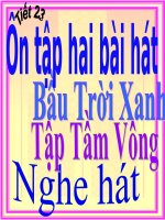 Ôn tập các bài hát