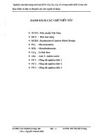 Nghiên cứu khả năng tích lũy kln (cd, zn, cu, cr) trong nước thải xi mạ của rau nhút và đưa ra khuyến cáo cho người sử dụng