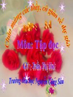 Tập đọc Cô giáo tí hon