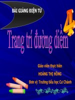 Ve trang tri duong diem.ppt