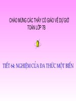 DS7-Tiet 64 Nghiem cua da thuc 1 bien