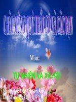 Bài giảng- TNXH- Gia đình