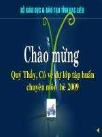 Chuên đề giáo dục môi trường