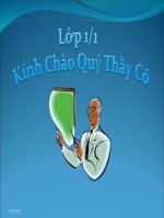 Cộng, trừ (không nhớ) trong phạm vi 100