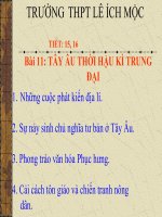 bài 13 Lịch sử