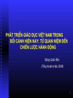 Phát triển giáo dục 1