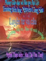 LTVC MRVT Bảo vệ môi trường