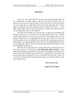 Thiết kế hệ thống nhập điểm tự động