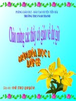 Tiết 22. Phương trình hóa học