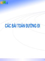 Chương 4:Các bài toán đường đi