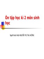 ôn tập  môn sinh và môn dia lop 6