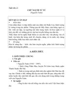 một số bài giảng hay văn 10