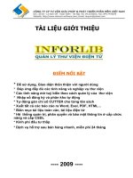 Giới thiệu phần mềm thư viện