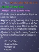 Tinhọc B- THQL-qh giua cac bang