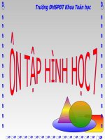 Ôn tập Hình học 7