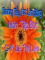 tập đọc: có công mài sắt có ngày nên kim