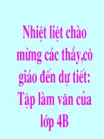 TLV4: LT xây dựng đoạn văn kể chuyện