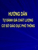 Bai 3 HD tu danh gia chat luong giao duc PT