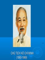 tư tưởng hồ chí minh- chương mở đầu