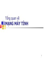 TỔNG QUAN VỀ MẠNG MÁY TÍNH