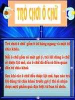 Trò chơi Ô Chữ