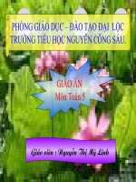 Ôn tập và bổ sung giải toán