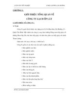 Thiết kế cung cấp điện cho công ty ốp lát gạch men