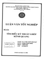 Tìm hiểu kỹ thuật ghép kênh quang