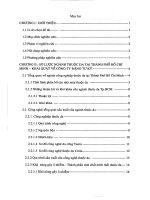 Nghiên cứu thực nghiệm mô hình Jartest và bùn hoạt tính để xử lý nước thải thuộc phèn của công ty thuộc da Đặng Tư Ký